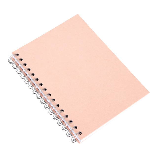 Produktbild 3 för Anteckningsbok A5 Linjerad Dusty Pink 90 Blad Bigso Box of Sweden