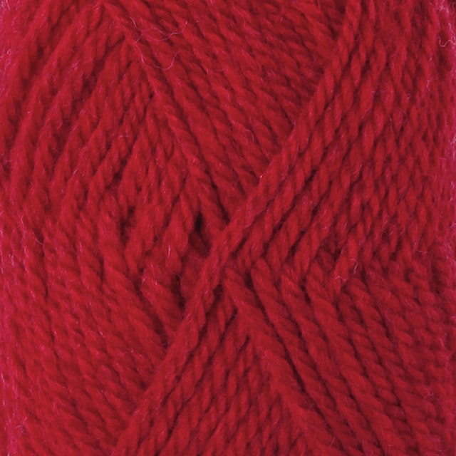 Alaska Uni Colour Ullgarn 50 g Rød 10 Drops