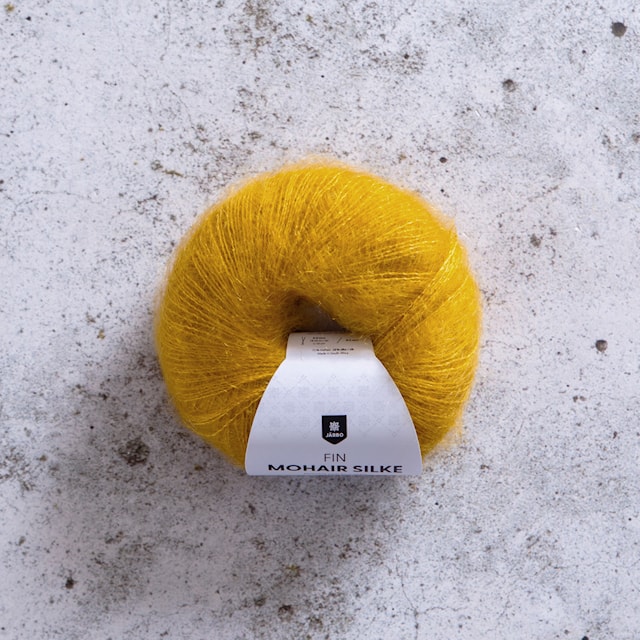 Fin Mohair Silk Garn 25 g Golden honey (31532) Järbo