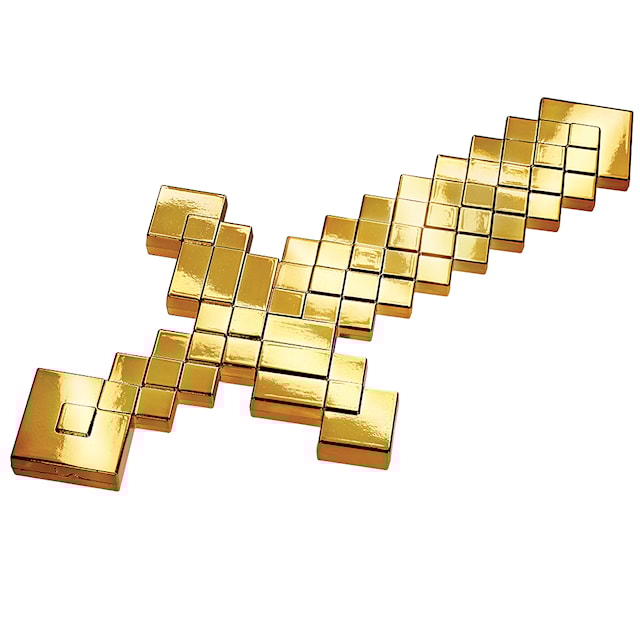 Minecraft Gold Svärd Anniversary Gold Disguise