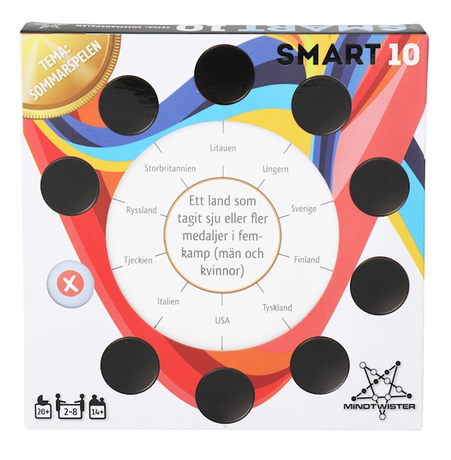 Produktbild 2 för SMART10 Olympiska Spelen, Frågekort (SE)