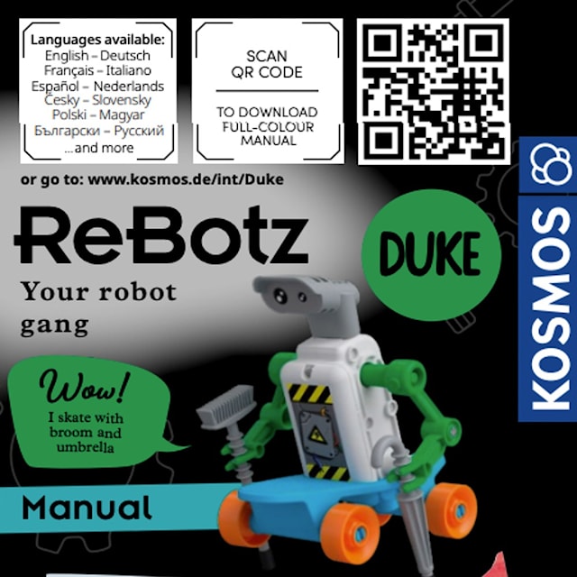 Tuotekuva 3 - ReBotz Duke the Skating Robot Kosmos
