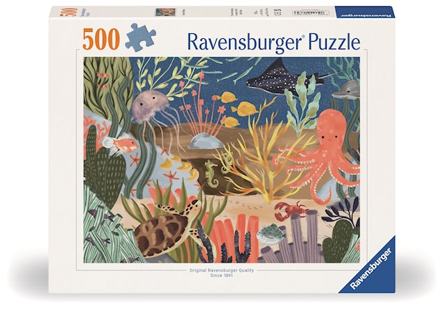 Produktbild 1 för Pussel Ocean Whimsie 500 bitar, Ravensburger