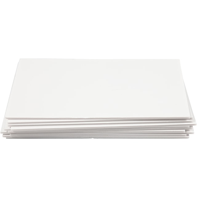 Produktbilde 3 for Skumkartong, A4, ark 210x297 mm, tykkelse 3 mm, hvit, 10 ark/ 1 pk.