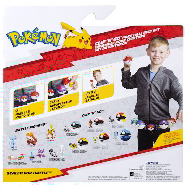 Produktbild 6 för Clip N Go Belt Set Eevee Pokémon