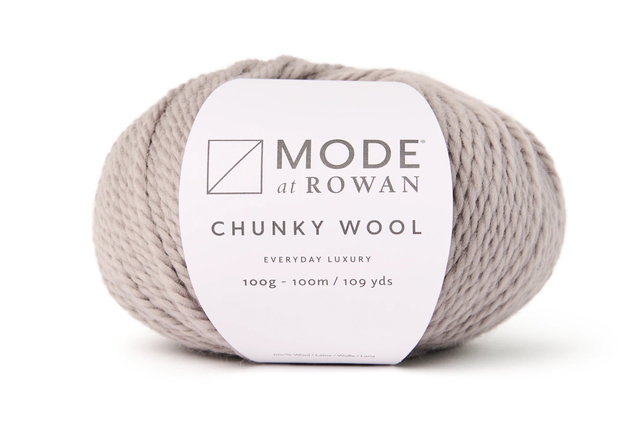 Produktbild för Chunky Wool, 100% ull 100 gr Mode at Rowan