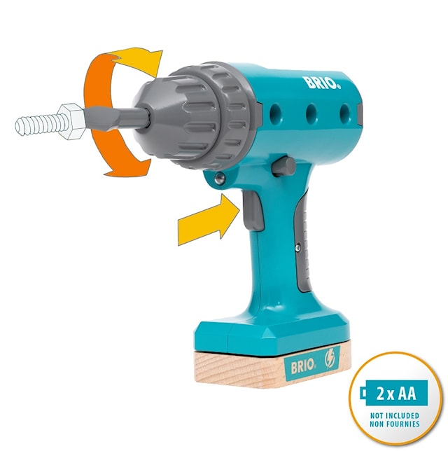 Produktbilde 2 for Builder Elektrisk skrutrekker (34600) BRIO®