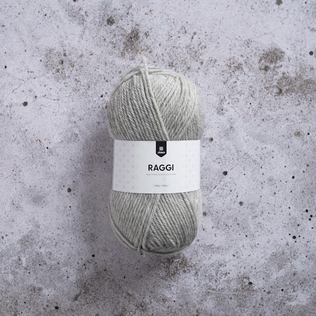 Tuotekuva 1 - Raggi Lanka Villasekoite 100 g Vaaleanharmaa (1549) Järbo
