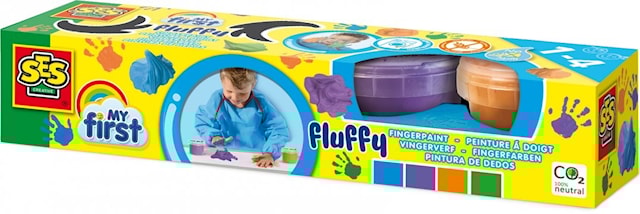 Produktbilde 1 for Fingerfarge Mouse 4 farger SES Creative