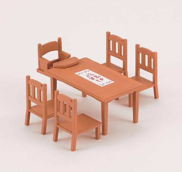 Produktbilde 1 for Spisebord og stoler, Sylvanian Families