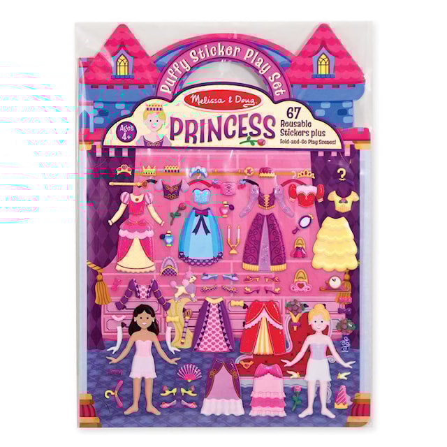 Produktbilde 1 for Reusable Puffy Stickers Princess Melissa & Doug