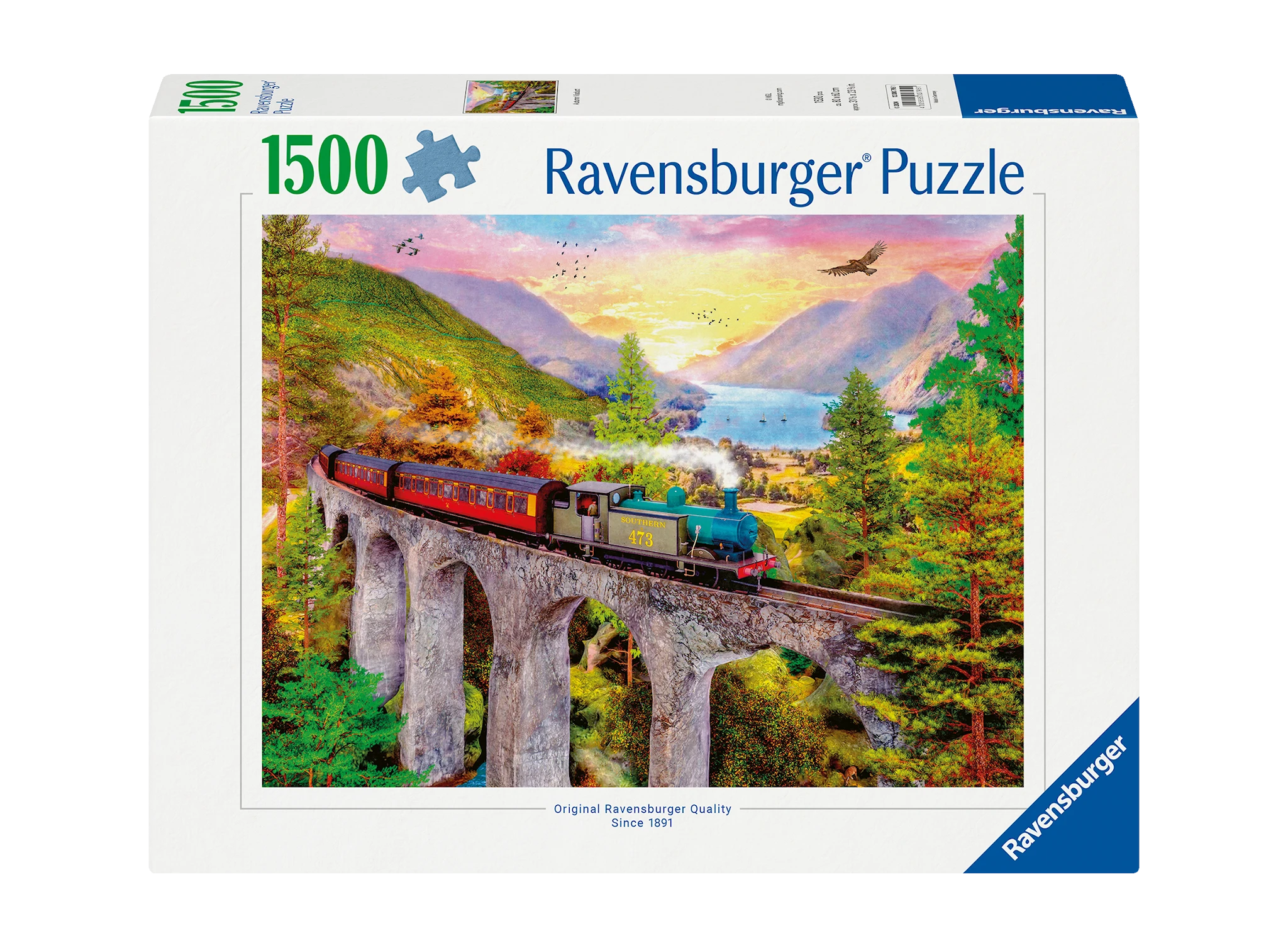 Tuotekuva ille Palapelit Autumn Viaduct 1500 palaa, Ravensburger