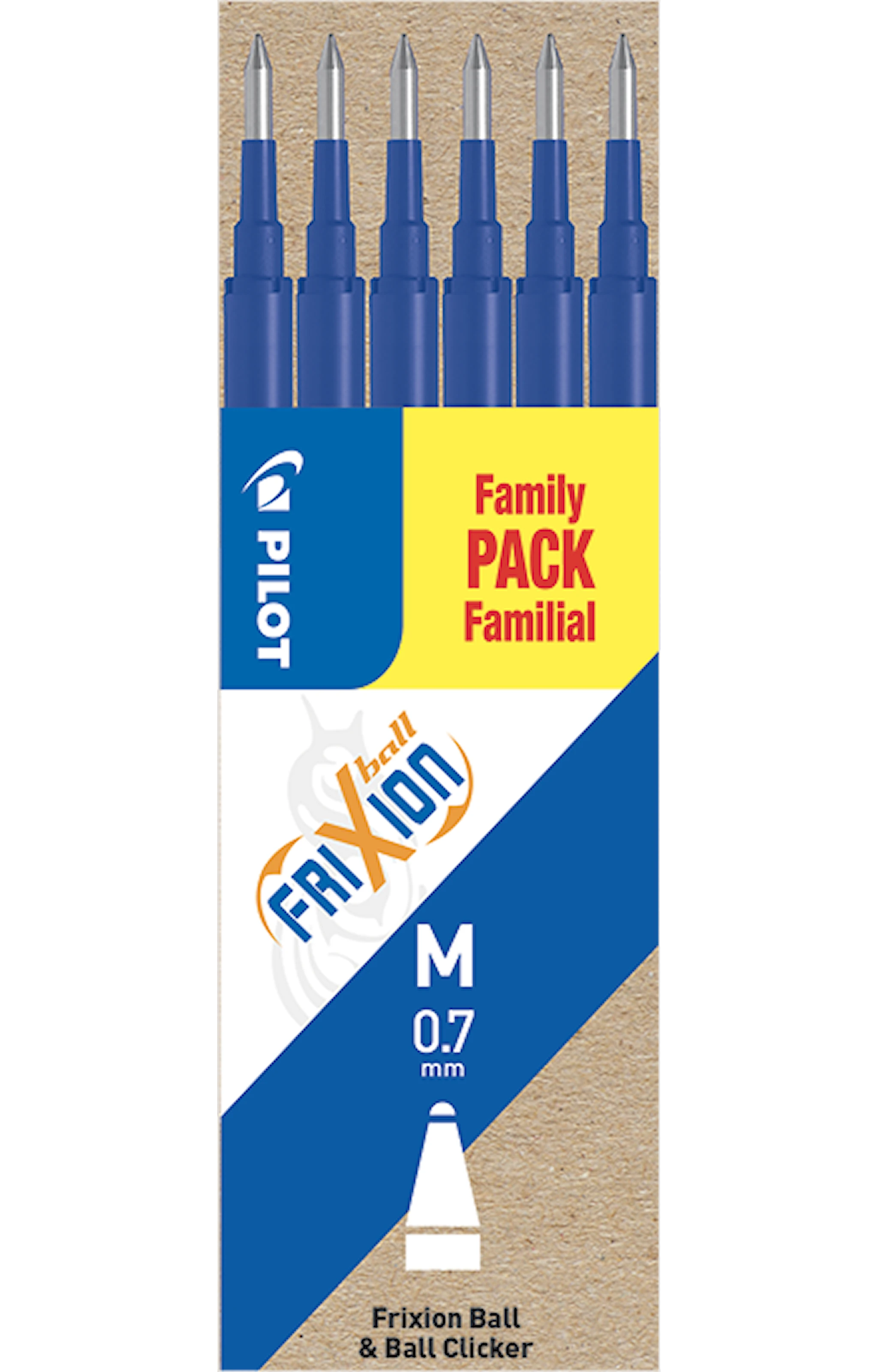 Tuotekuva ille 6 sarja - 0 - Ball 0.7 - Sininen - Medium-kärki Pilot