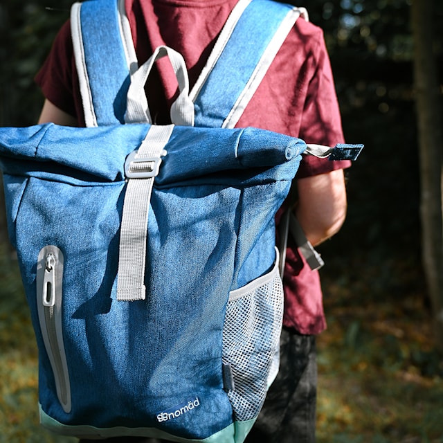 Tuotekuva 2 - Lasten Reppu Merensininen bblüv