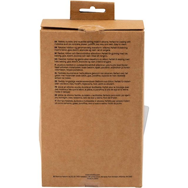 Produktbild 7 för Silikonform för gjutning Julgranar höjd 8 + 11 cm 2-pack Creativ Company