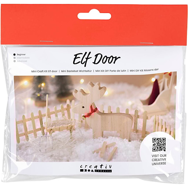 Produktbilde 1 for Mini DIY Kit Alvedør, Reinsdyr, 1 pk.