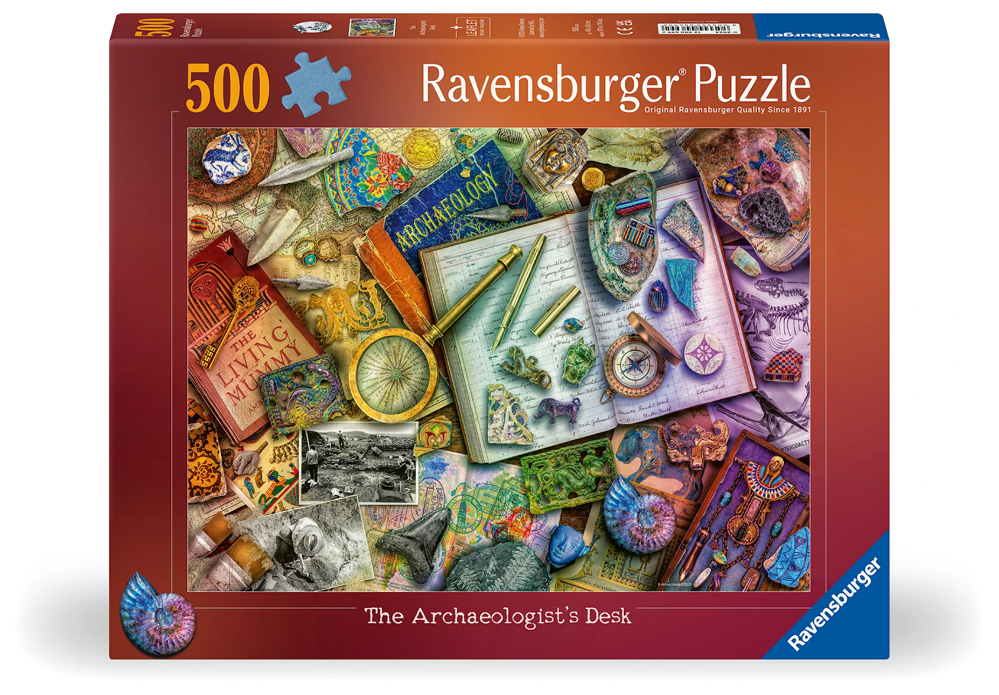 Tuotekuva ille Archaeology Palapelit 500 palaa, Ravensburger