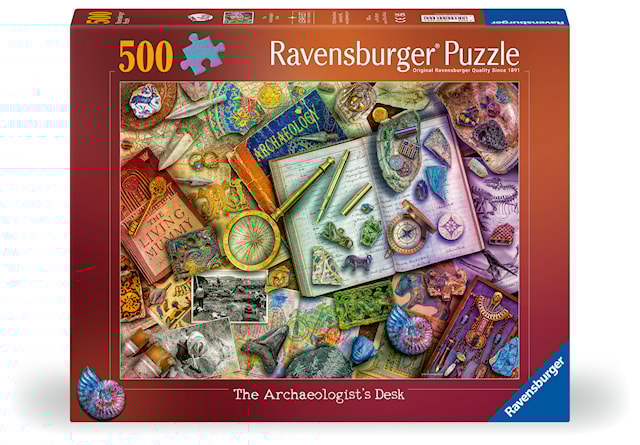 Tuotekuva 1 - Archaeology Palapelit 500 palaa, Ravensburger