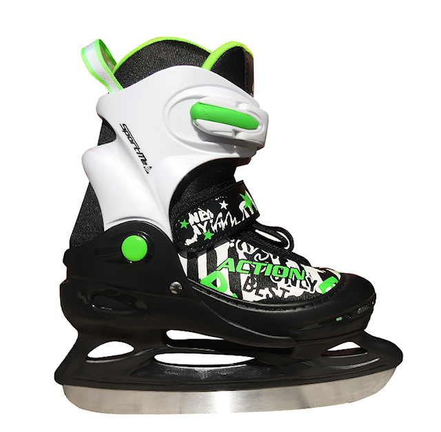 Produktbilde 1 for Skøyter grønn størrelse 34-37