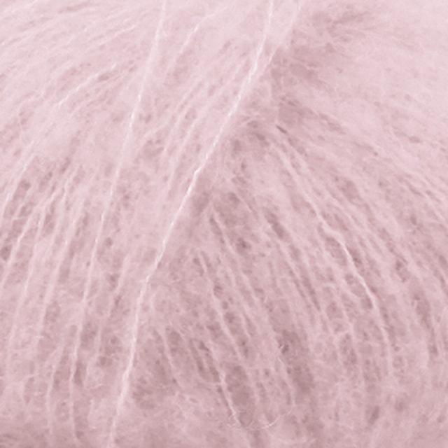 Brushed Alpaca Silk 25 g powder pink 12 Drops