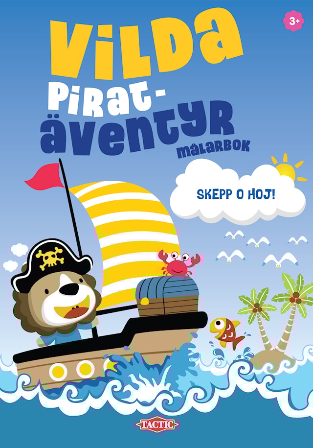Produktbild 1 för Målarbok Pirater Tactic