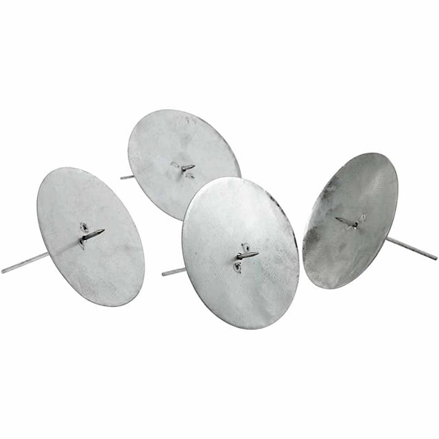 Produktbild 5 för Ljushållare i Metall diameter 7 cm 4-pack