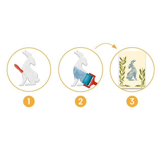 Tuotekuva 4 - Luo omia leimasimia ja kuvioita Djeco