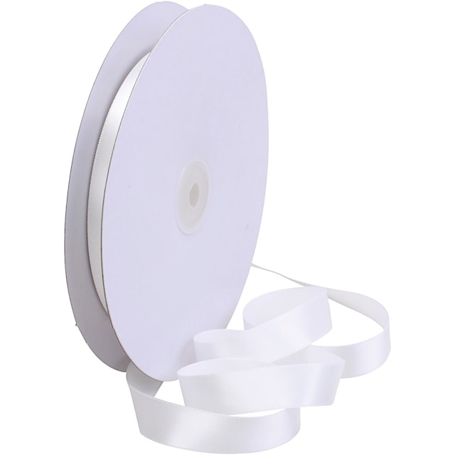 Satinband Vit 15 mm x 50 m Creativ Company