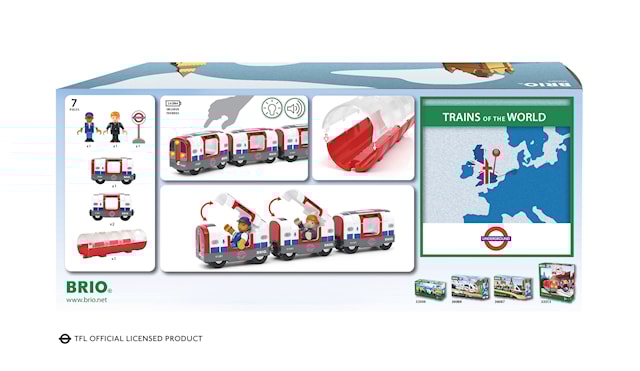 Tuotekuva 4 - London Underground World Train Brio (36085)
