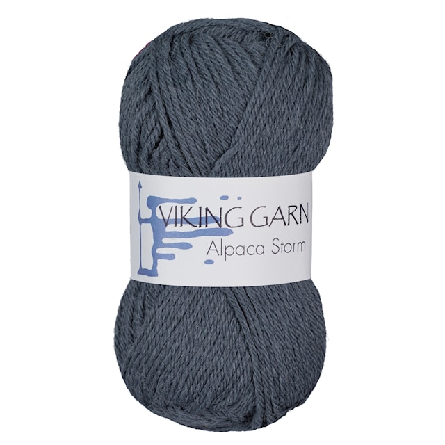 Alpaca Storm Garn Alpackamix 50 g Jeansblå 527 Viking Garn