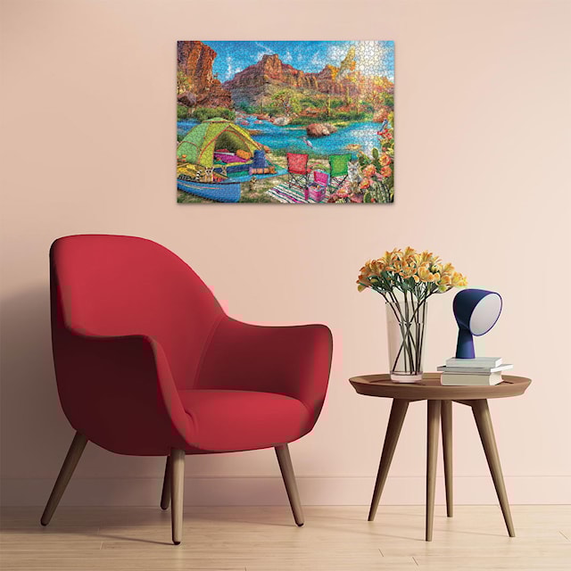 Produktbild 5 för Pussel Canyon Camping 1500 bitar, Ravensburger