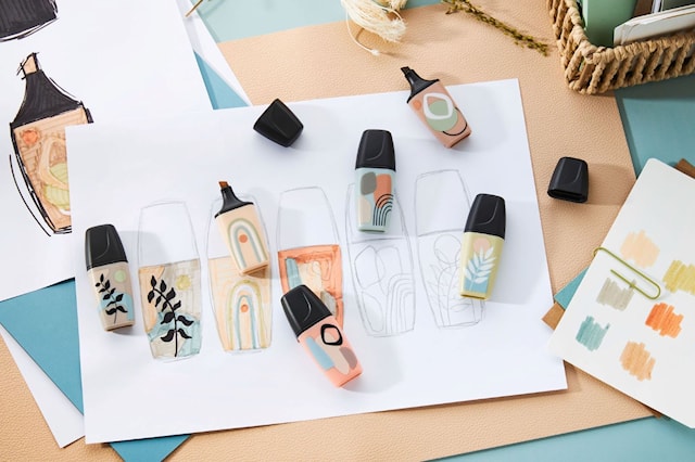 Produktbilde 3 for Overstrykningspenner Mini Naturevibes 5-pakning STABILO BOSS