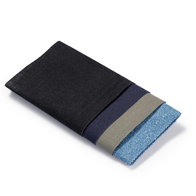 Produktbild 2 för Laglappar 14 x 7 cm sort. 4 st Prym