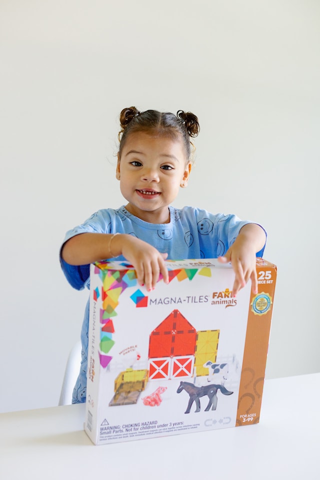 Produktbild 6 för Magna-Tiles Farm Animals, 25 bitar