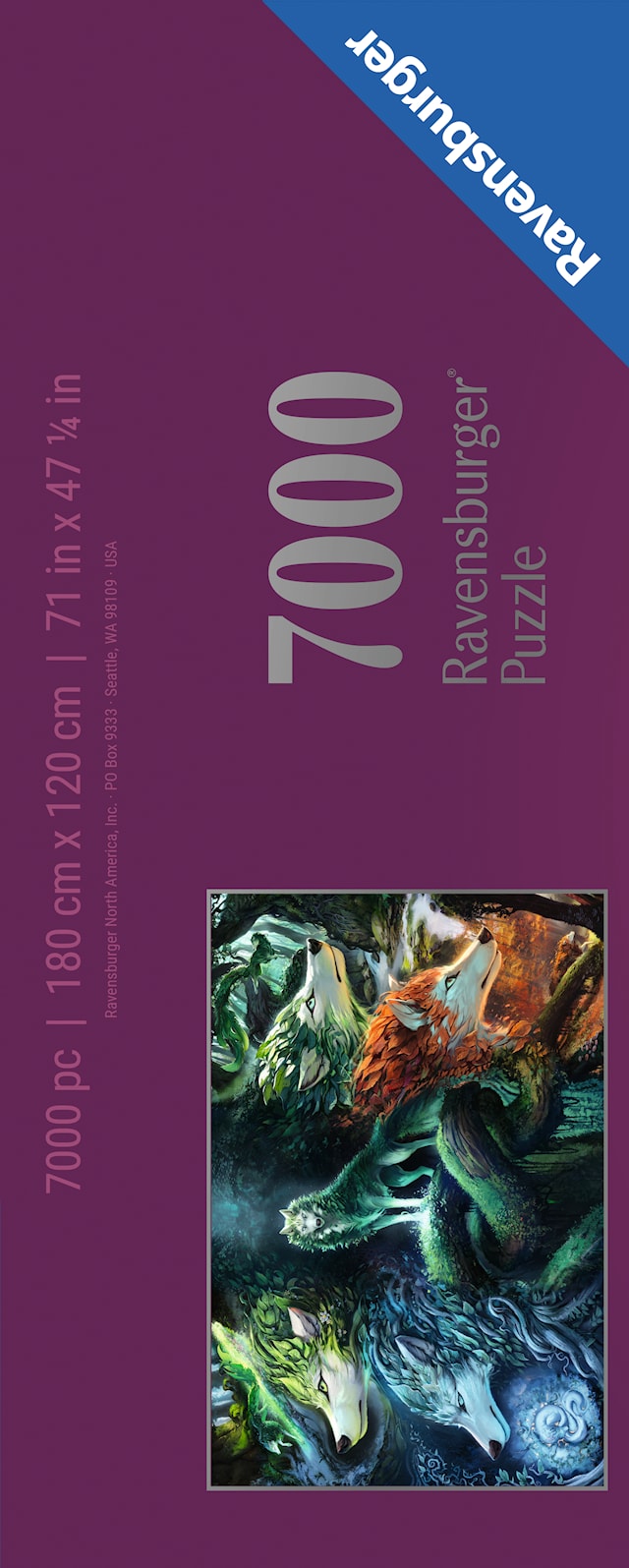 Produktbilde 4 for Ravensburger Puslespill Whispers of the Forest, 7000 brikker