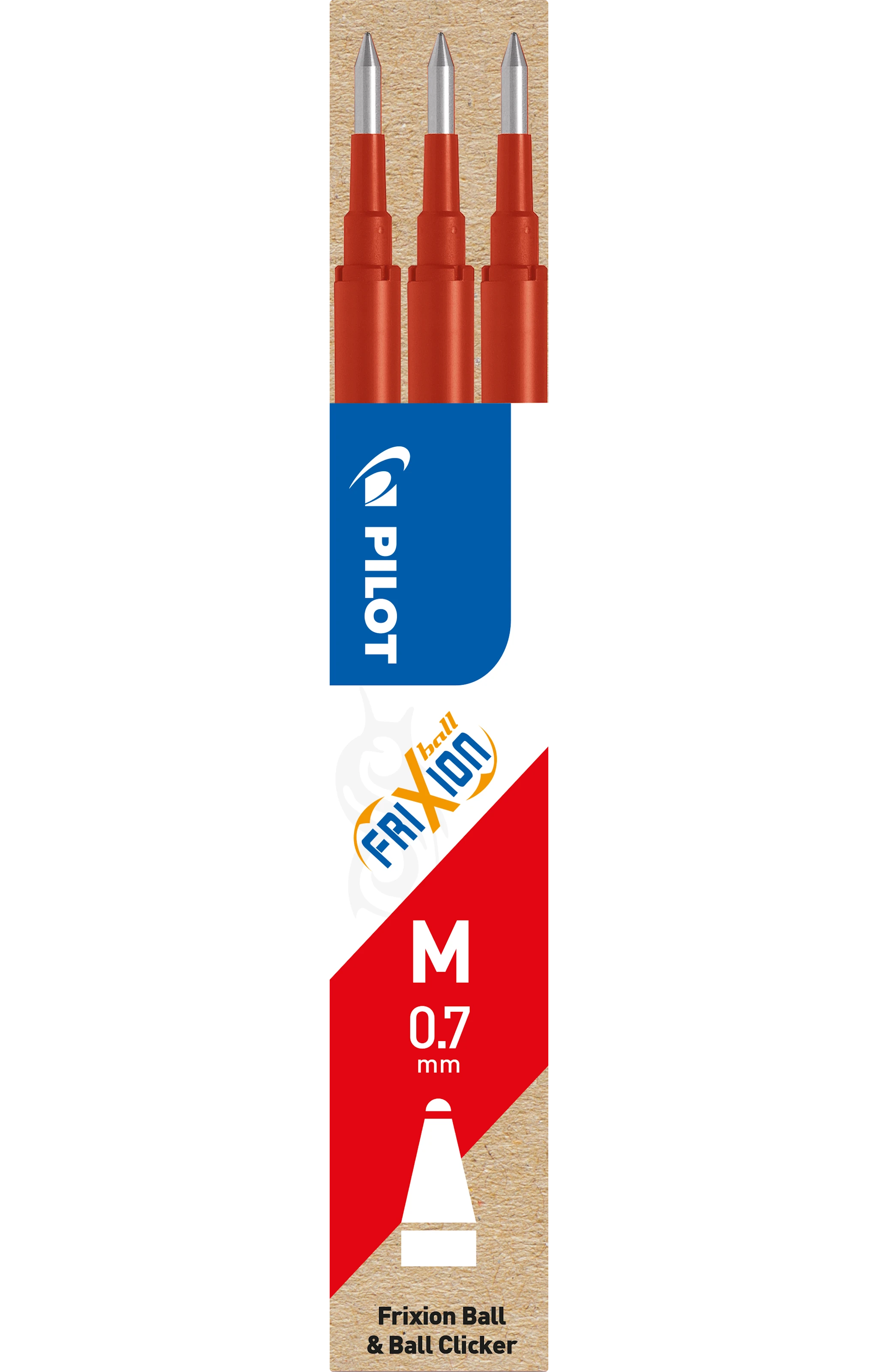 Produktbilde for Patron Frixion Rød (3) Pilot