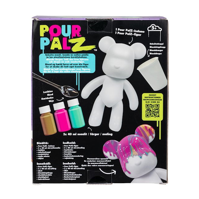 Produktbild 2 för Pour Palz Måla Björn Golden Dream