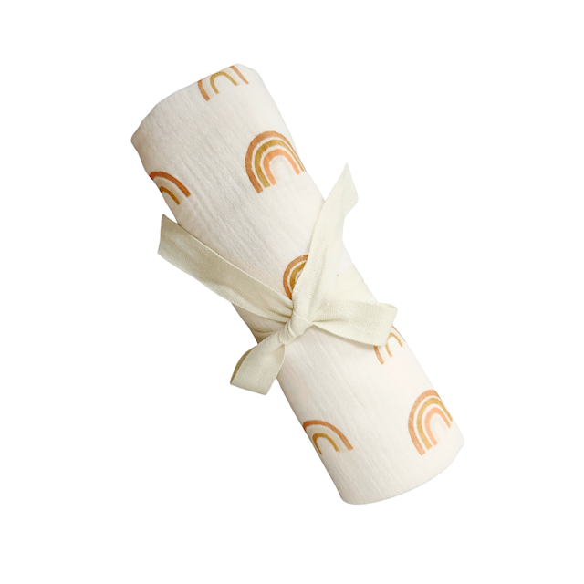 Musselinteppe Regnbue Carlo Baby