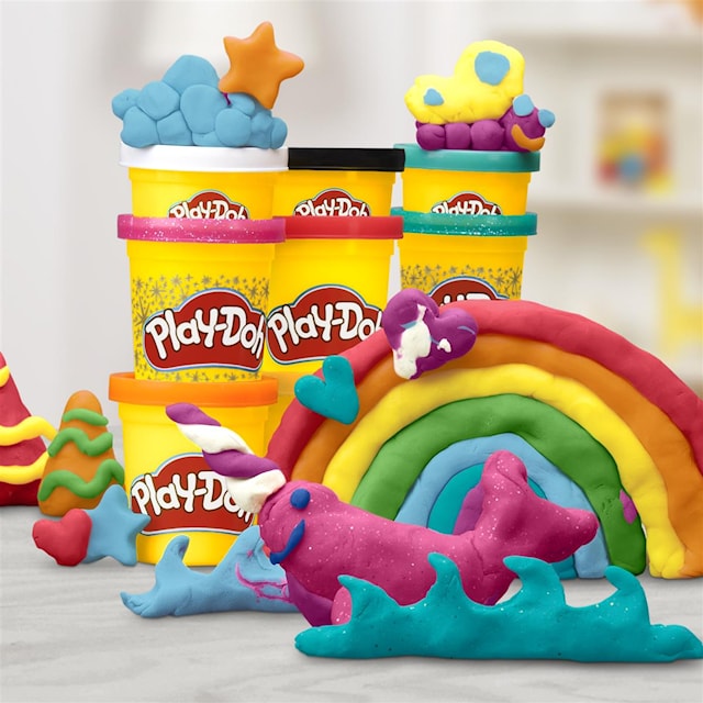 Tuotekuva 3 - Play-Doh Compound Bright Delights Multicolor Pack