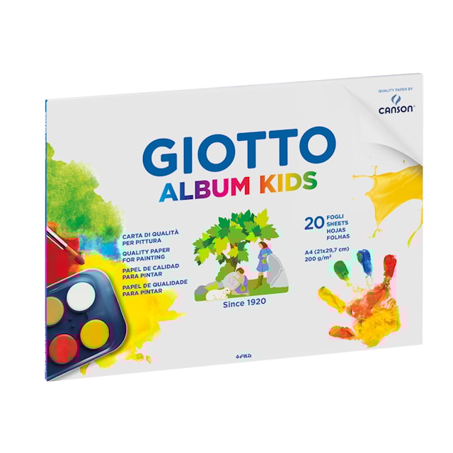 Produktbilde 2 for Album Kids A4 20 sider 200 g Giotto