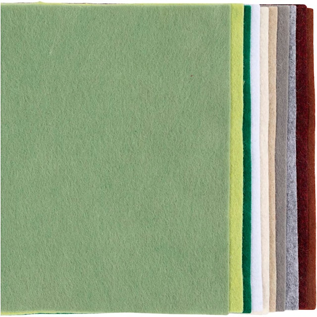 Tuotekuva 3 - Askarteluhuopa, A4, arkki 210x297 mm, paksuus 2 mm, luonnonrusk., 10 kpl/ 1 pkt