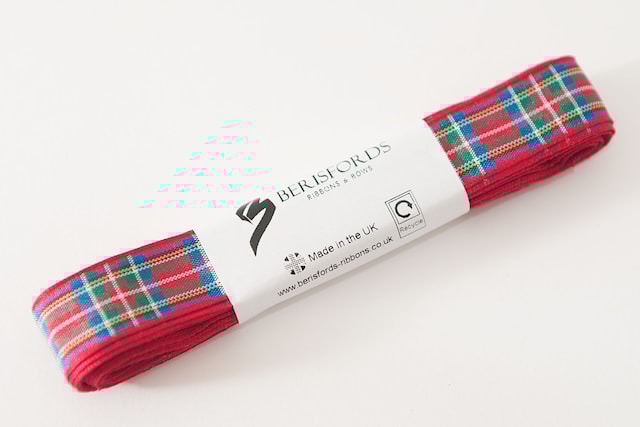 Royal Stewart Skottiruutunauha 16mm x 5 metriä