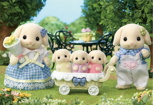 Produktbild 1 för Familjen Flora kanin Sylvanian Families