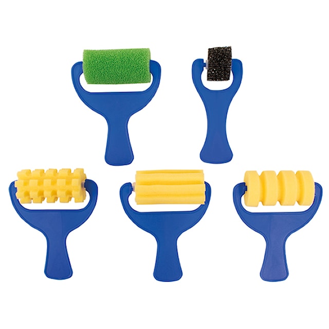 Telinemaalauksen rullasarja lapsille 5-pakkauksessa Playbox