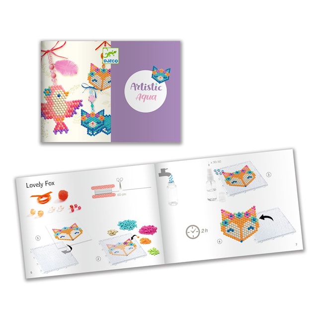 Produktbild 3 för Vattenpärlor Söta Djur Djeco