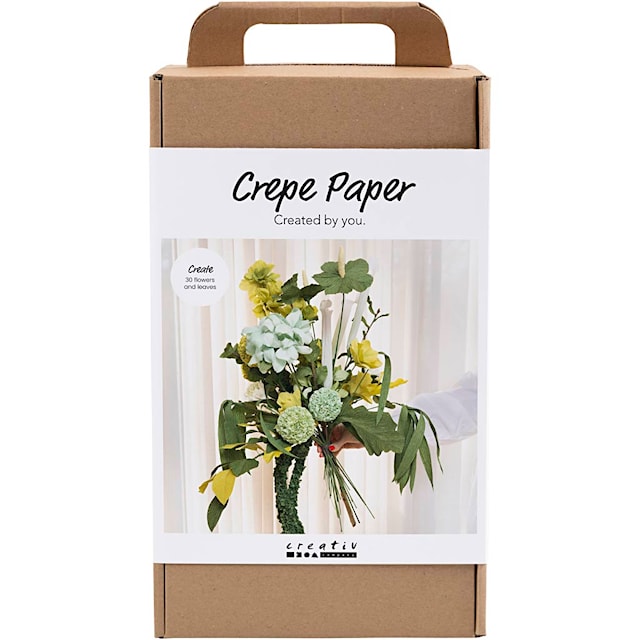 Produktbild 1 för Maxi DIY Kit Kräppapper Blombukett Creativ Company