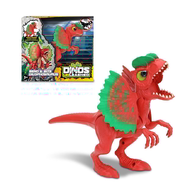 Produktbild 1 för Dinos Unleashed Bend & Bite Dilophosaurus