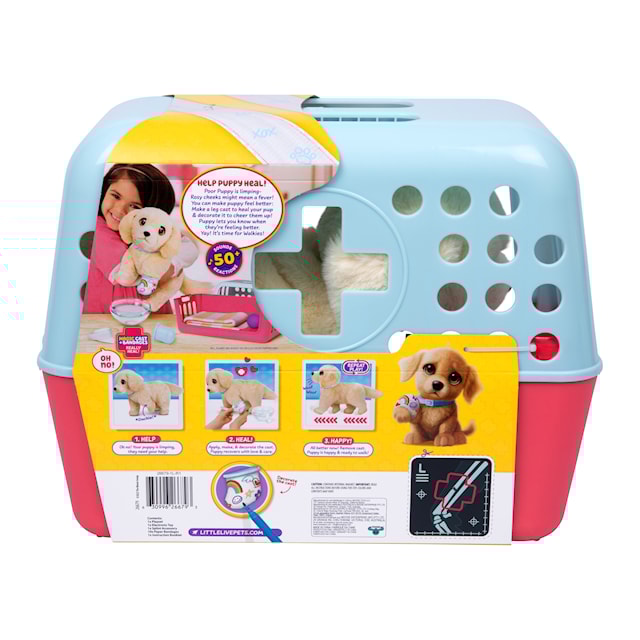 Produktbild 3 för Ouchies Cooper Golden Retriever Interaktiv Hundvalp Little Live Pets