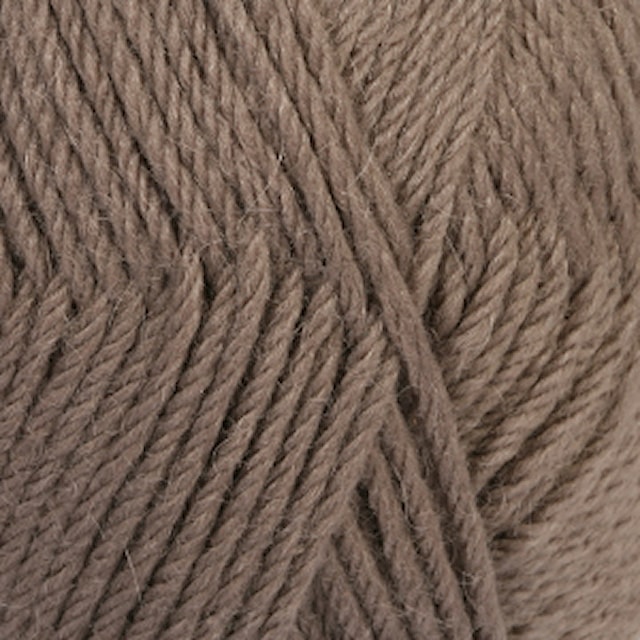 Lima Uni Colour Garn Ullmiks 50 g Lys brun 5310 Drops