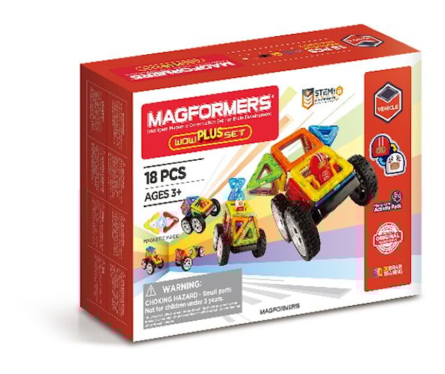 Produktbilde 1 for Wow pluss-sett magformers